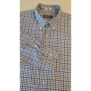 Reserve Patrick James Mens Long Sleeve Flip Cuff Button Down Shirt Size XXL #142